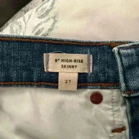 Madewell 9” High Rise Skinny Jeans - Picture 10 of 10